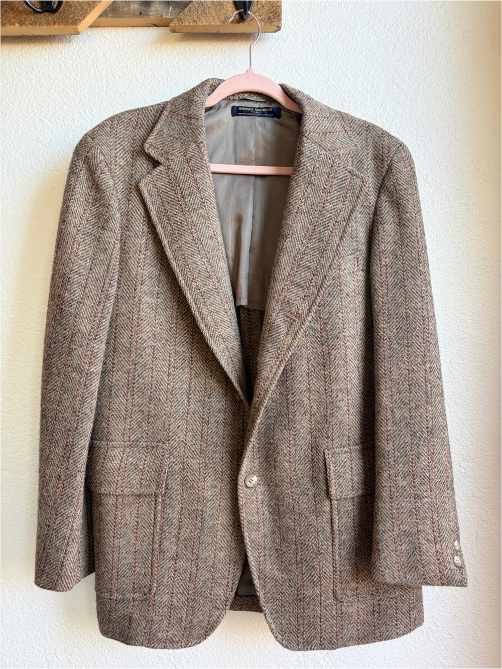 Vintage Brooks Brothers Harris Tweed Blazer